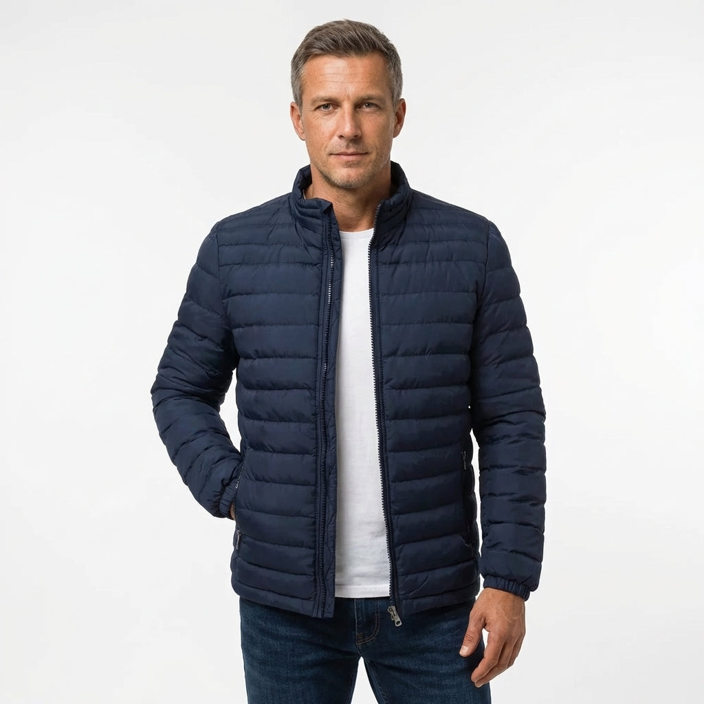Van Delft Mode® | Gewatteerde pufferjas voor heren