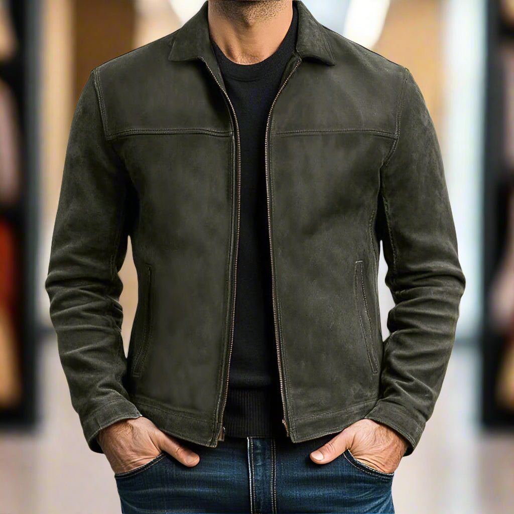 VALON | Premium Leren Jas - Tijdloos Stijl en Comfort