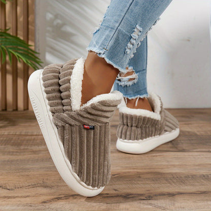 NINA | Warme Huisschoenen voor Direct Comfort en Ontspannen Gezelligheid