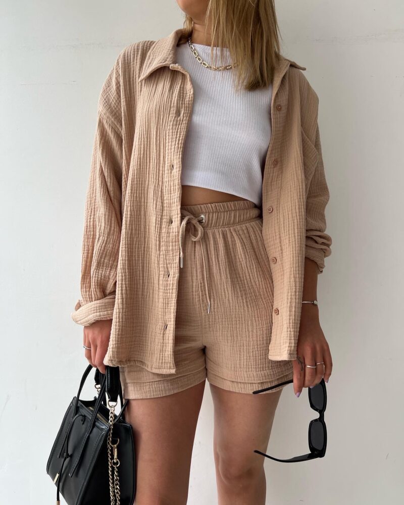 Monique™ | Twee-delig Katoenen Set
