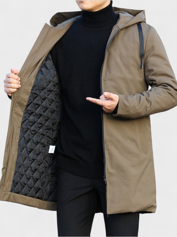 Søren™ | Elegante winterjas met modern ontwerp