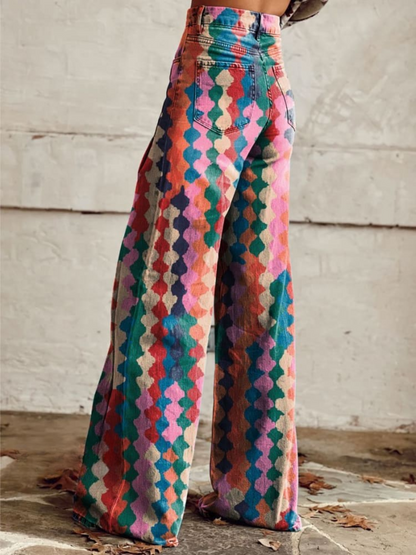 AMÉLIE | Bohemian Pantalon Elegant en Comfortabel