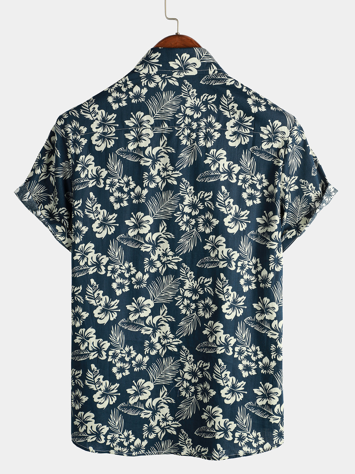 Korte Mouwen Katoenen Hawaii Shirt
