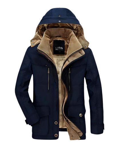 LORENZO | Gewatteerde Winterjas met Ultieme Warmte en Moderne Stijl