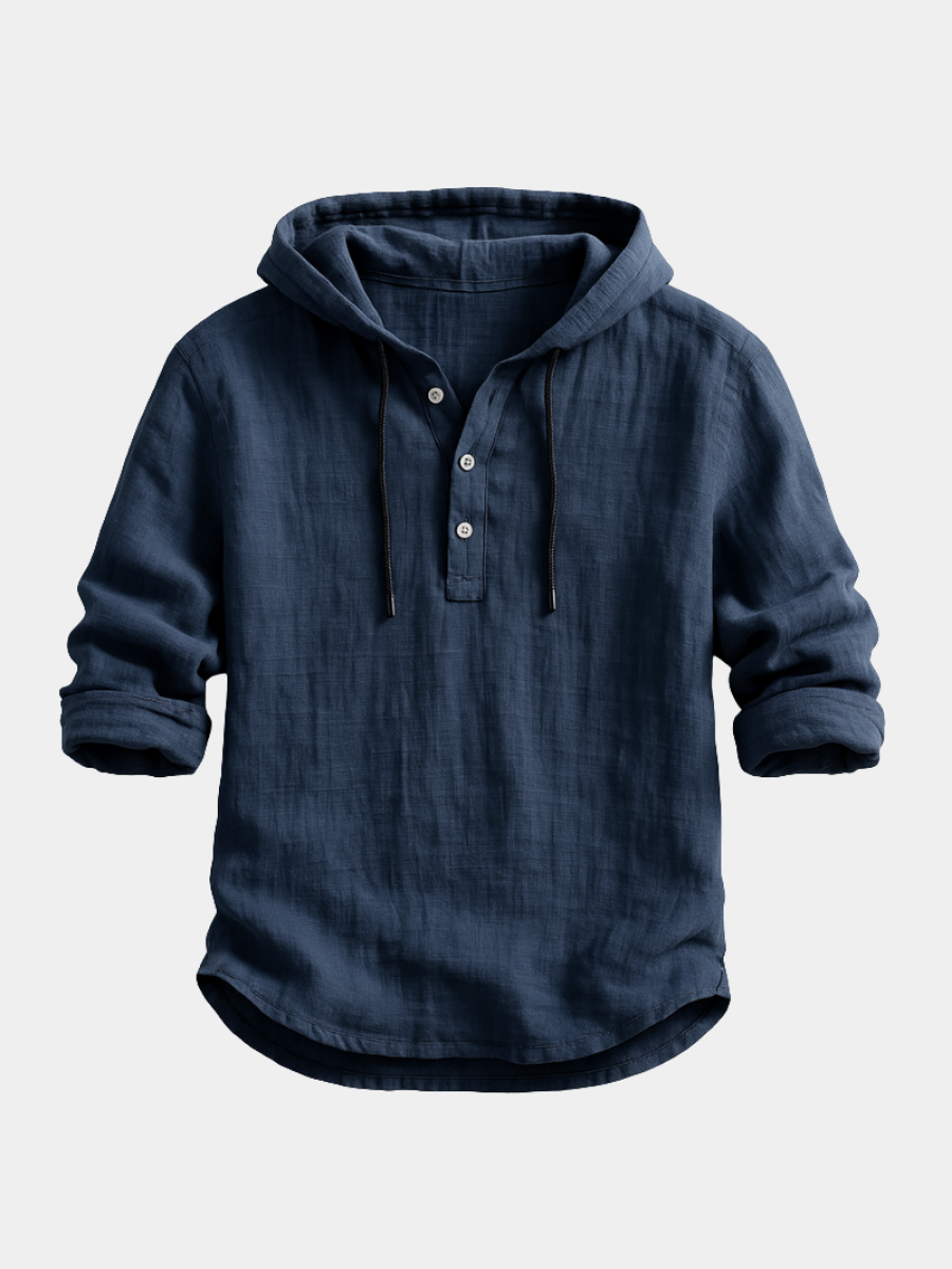 NOVALI® | Ademende Linnen Heren Shirt (Alleen vandaag 1+1 Gratis)