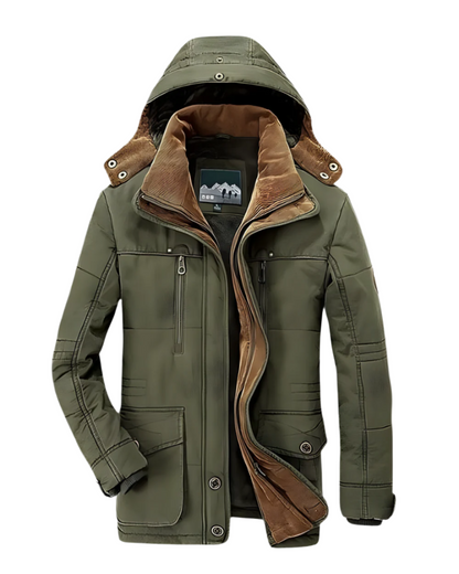 LORENZO | Gewatteerde Winterjas met Ultieme Warmte en Moderne Stijl