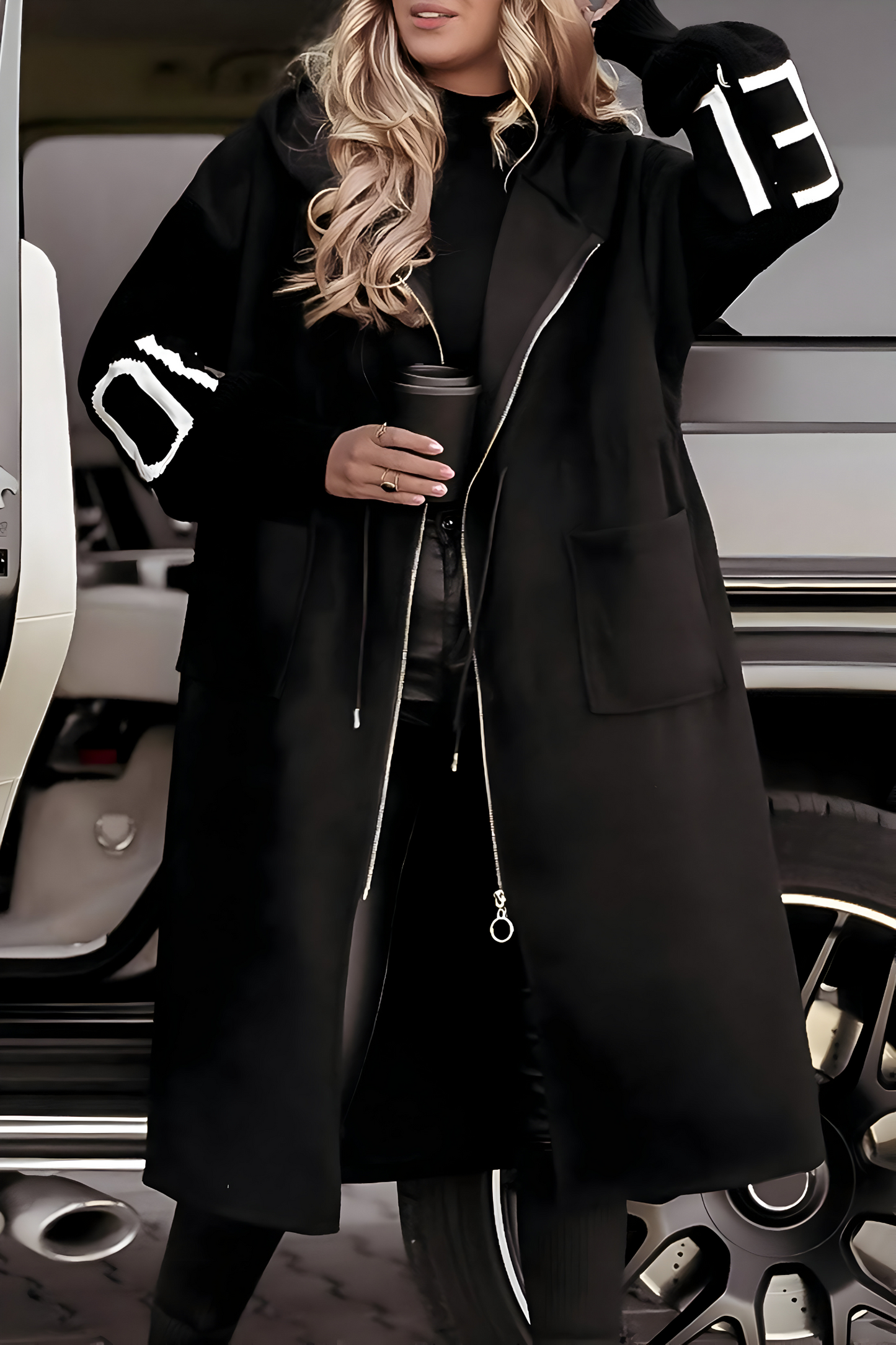 EVELINA | Elegante Jas met Capuchon die Raffinement en Dagelijks Comfort Biedt