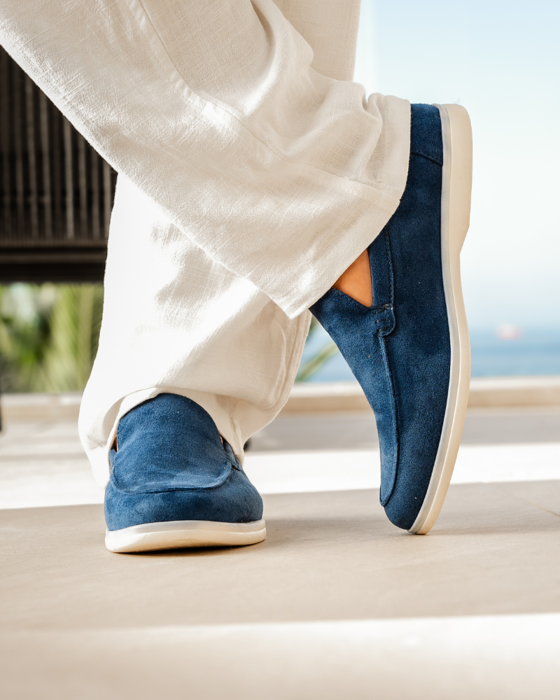 DAAN | Premium Suède Loafers met Superieure Steun en Tijdloze Elegantie