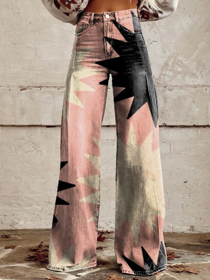 ÉLODIE | Boho Vintage Elegante en Comfortabele Broeken