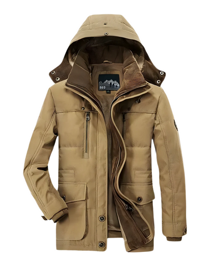 LORENZO | Gewatteerde Winterjas met Ultieme Warmte en Moderne Stijl
