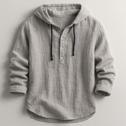 NOVALI® | Ademende Linnen Heren Shirt (Alleen vandaag 1+1 Gratis)