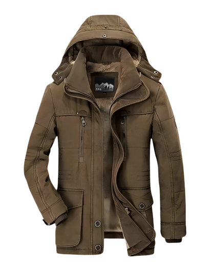 LORENZO | Gewatteerde Winterjas met Ultieme Warmte en Moderne Stijl