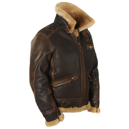 Aviator™ | Iconische Leren Pilotenjas