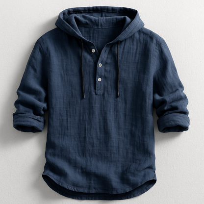 NOVALI® | Ademende Linnen Heren Shirt (Alleen vandaag 1+1 Gratis)