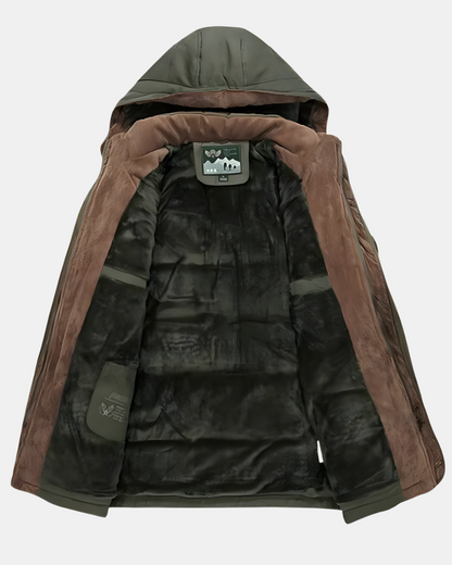 LORENZO | Gewatteerde Winterjas met Ultieme Warmte en Moderne Stijl