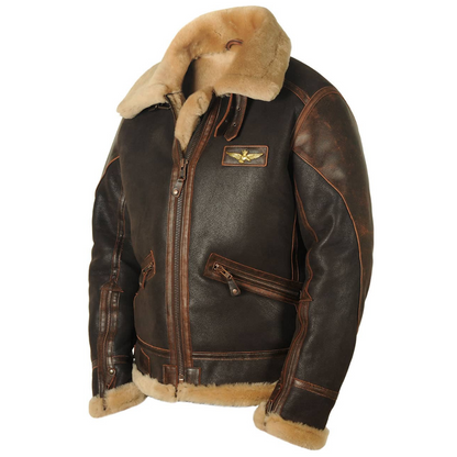 Aviator™ | Iconische Leren Pilotenjas