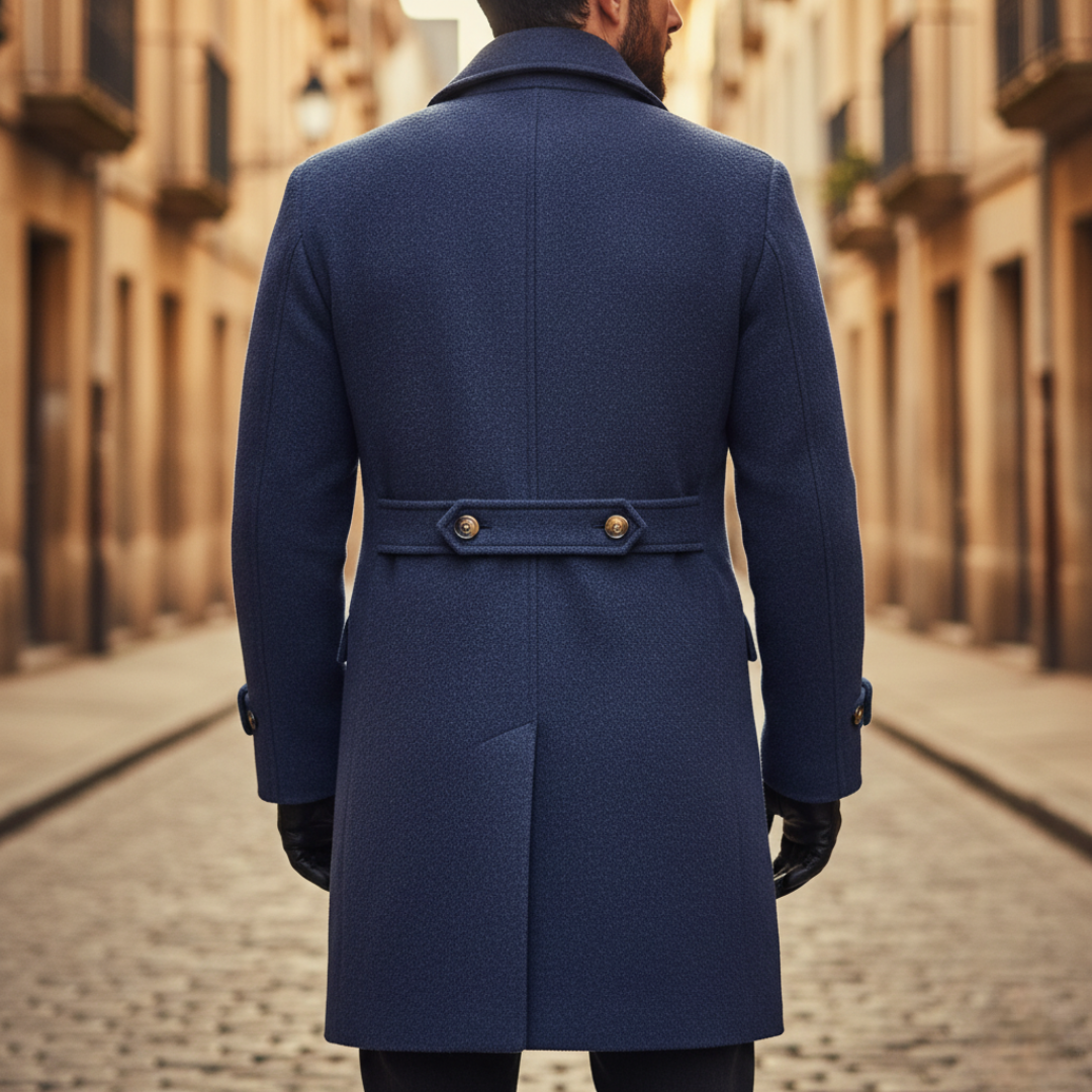 Marcello | Elegante Winter Overjas met Verzorgde Pasvorm voor Dag en Stad