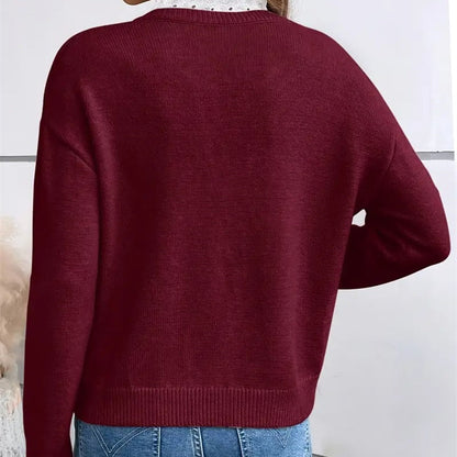 FLEUR | Elegante Trui met Comfortabele Pasvorm en Veelzijdige Stijl