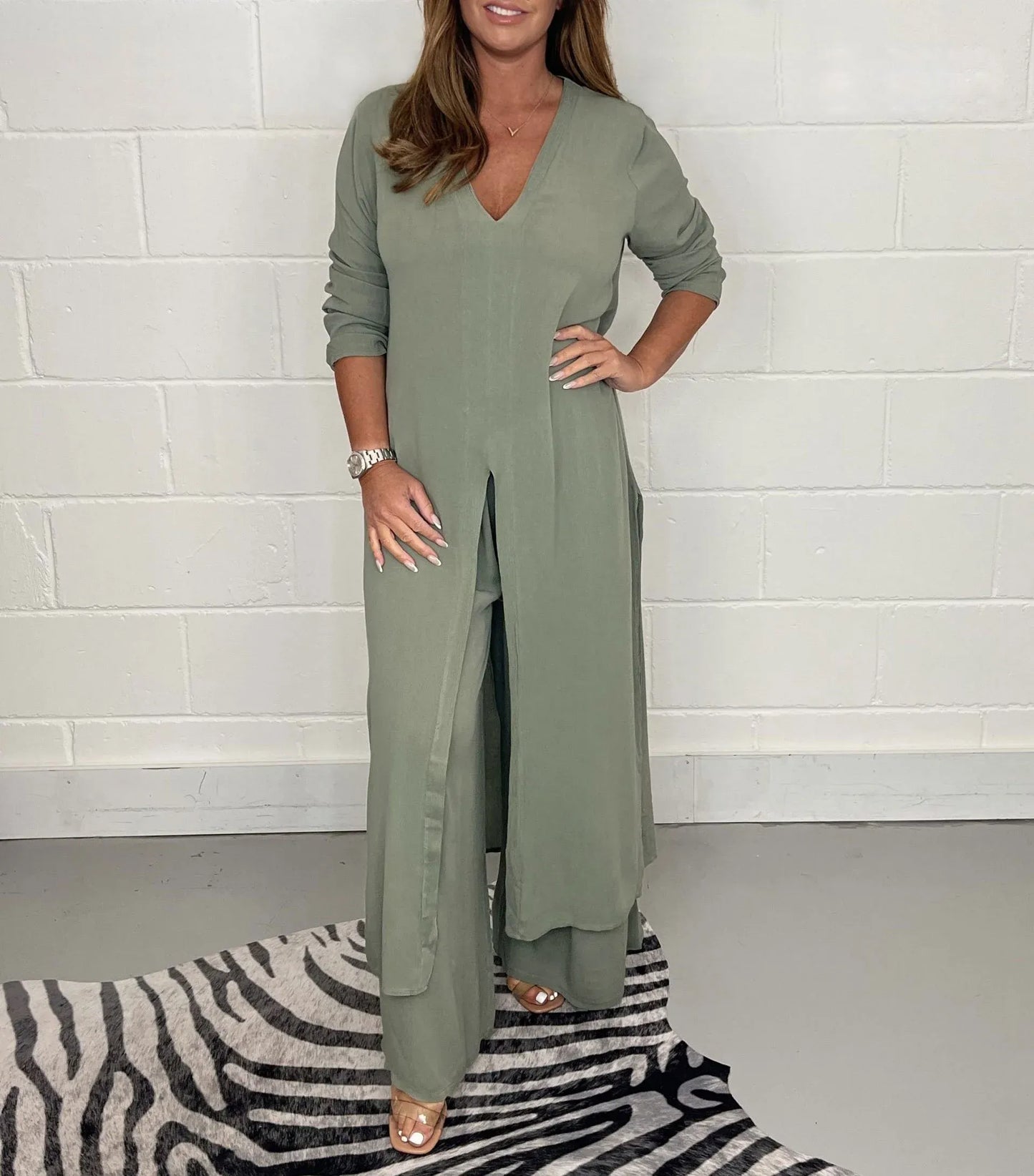 Ingrid™ | Luchtige tweedelige set