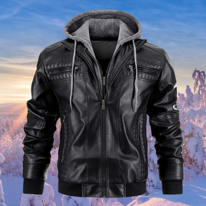 Hubert | Capuchon & Rock Leren Jas