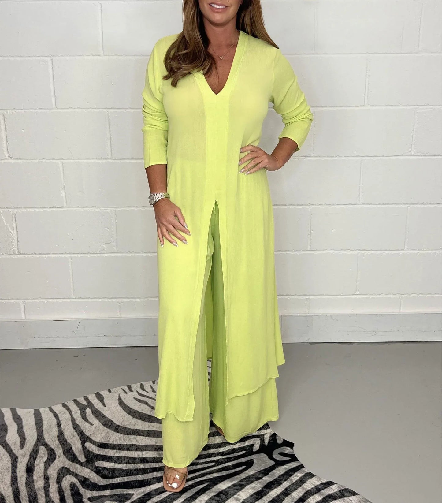 Ingrid™ | Luchtige tweedelige set