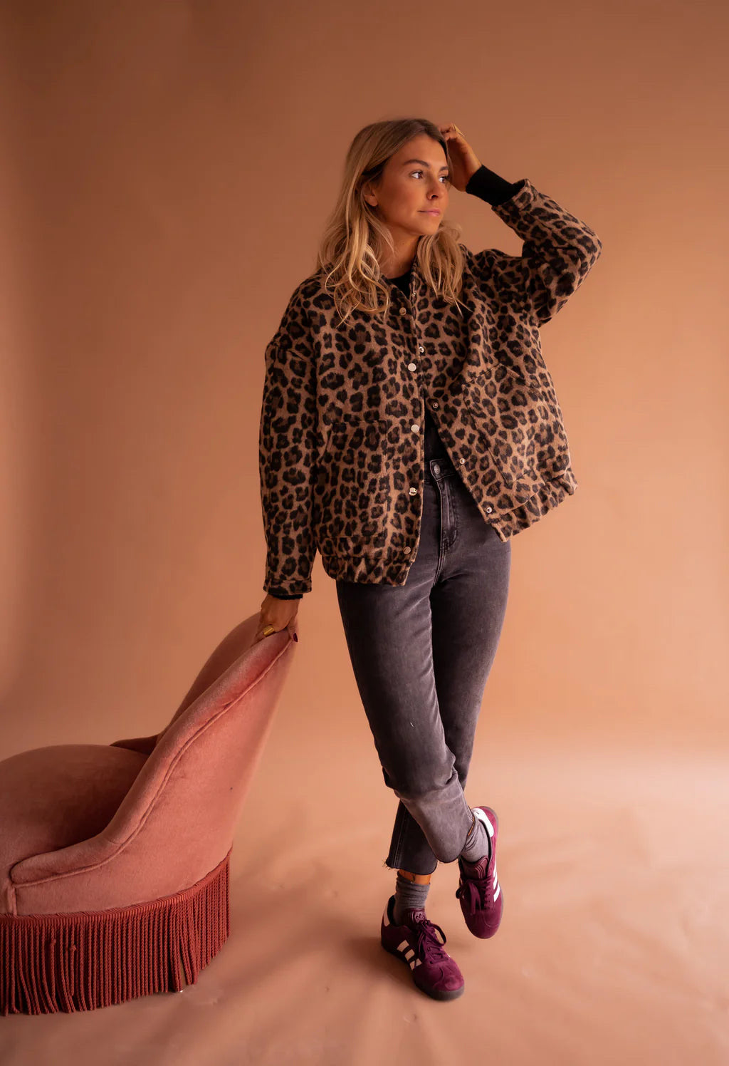 DANIELA | Leoprint en veelzijdige jas