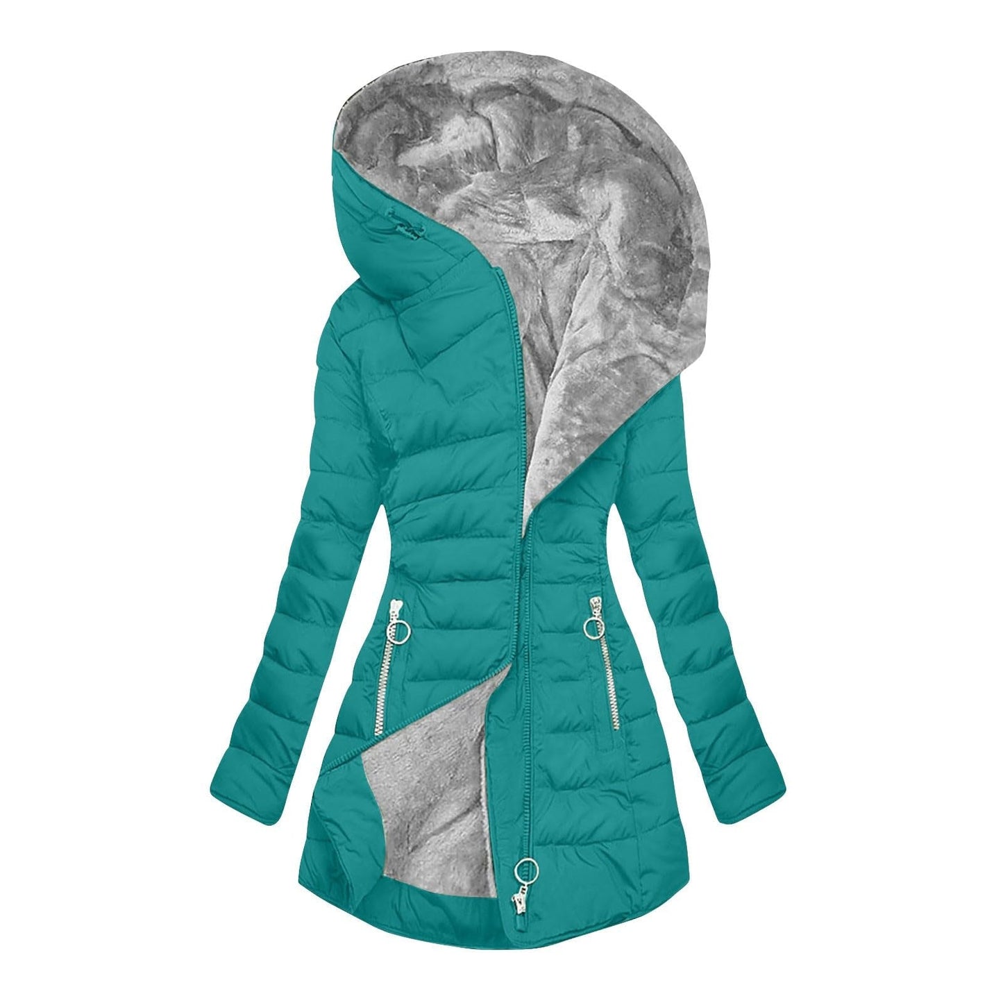 Giulia | Lange Winterjas met Warmtebescherming en Elegante Dagelijkse Stijl