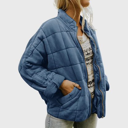 Josiane | Gewatteerde jas met een elegante oversized pasvorm