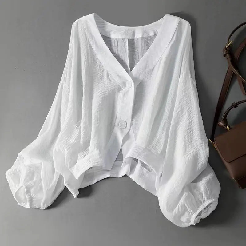 Aurora Linnen Blouse