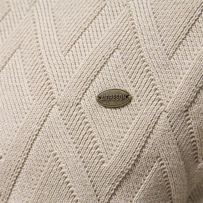 Koelman | Herenpullover met Ruitpatroon