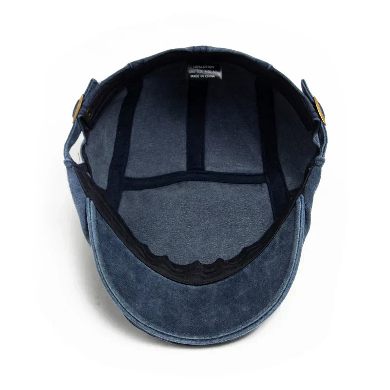 NOVALI® | Stijlvolle Denim Flatcap (TIJDELIJK 1+1 GRATIS!)