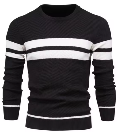 Koelman | Stijlvolle herenpullover met visgraatpatroon