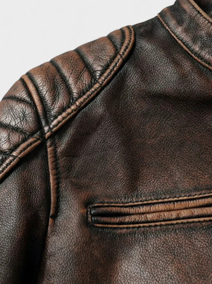 Troels™ | Premium leren jas
