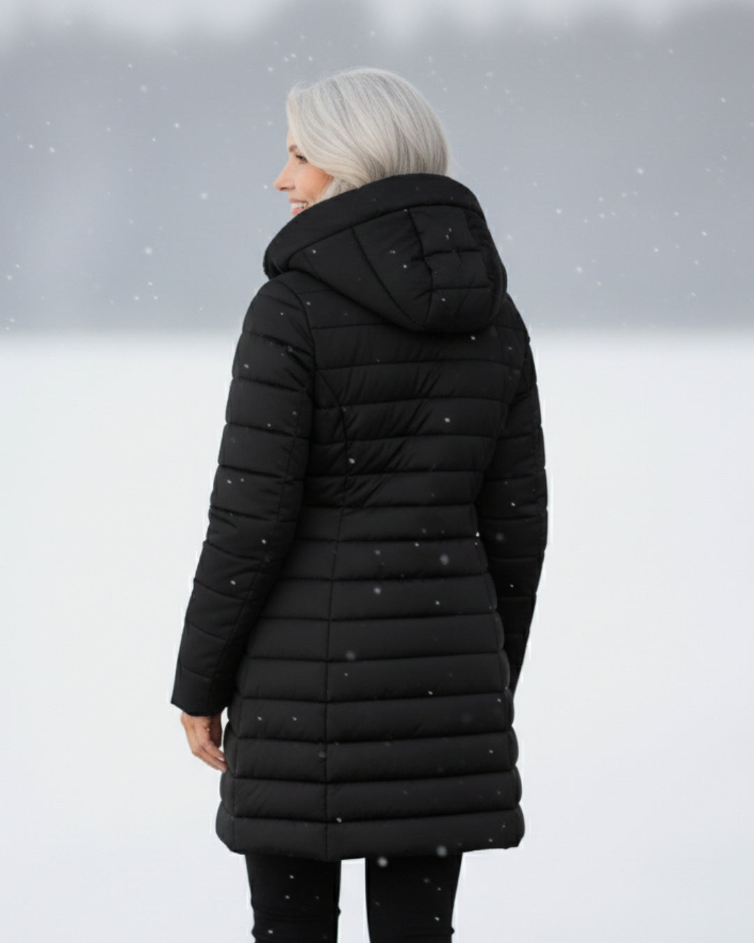 Clair | Pufferjas gevoerd met fleece