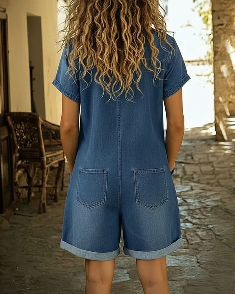NOVALI® | Elegante denim jumpsuit