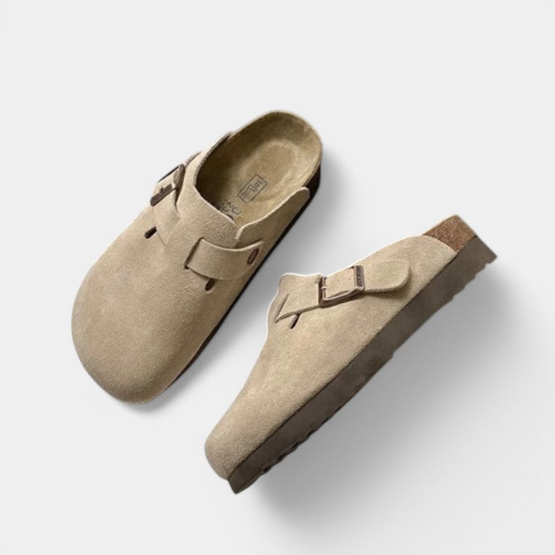NOVALI ® | Comfortabele slippers met verstelbare gesp