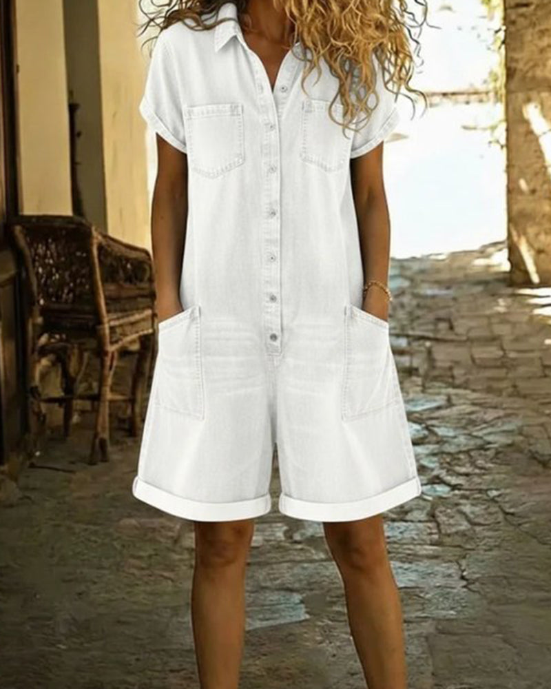 NOVALI® | Elegante denim jumpsuit