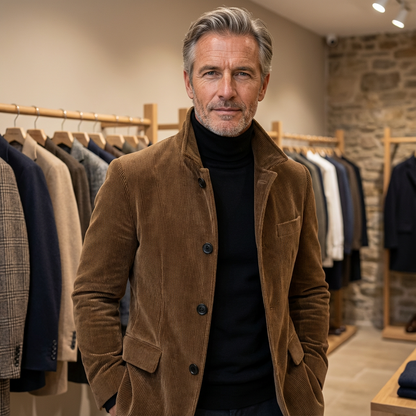 Carter™ | Stijlvolle vintage geïnspireerde jas voor heren