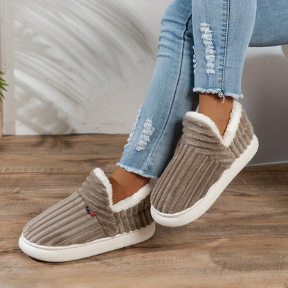NINA | Warme Huisschoenen voor Direct Comfort en Ontspannen Gezelligheid