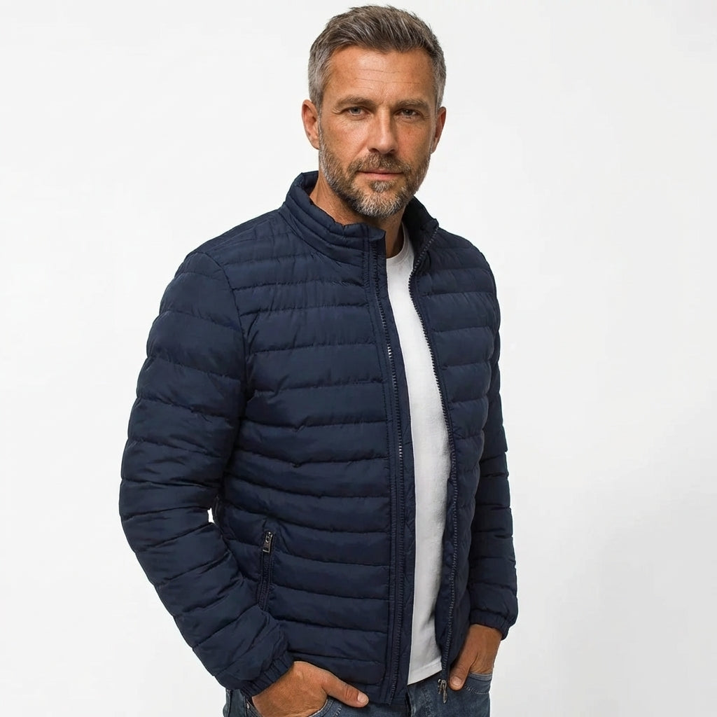 Van Delft Mode® | Gewatteerde pufferjas voor heren
