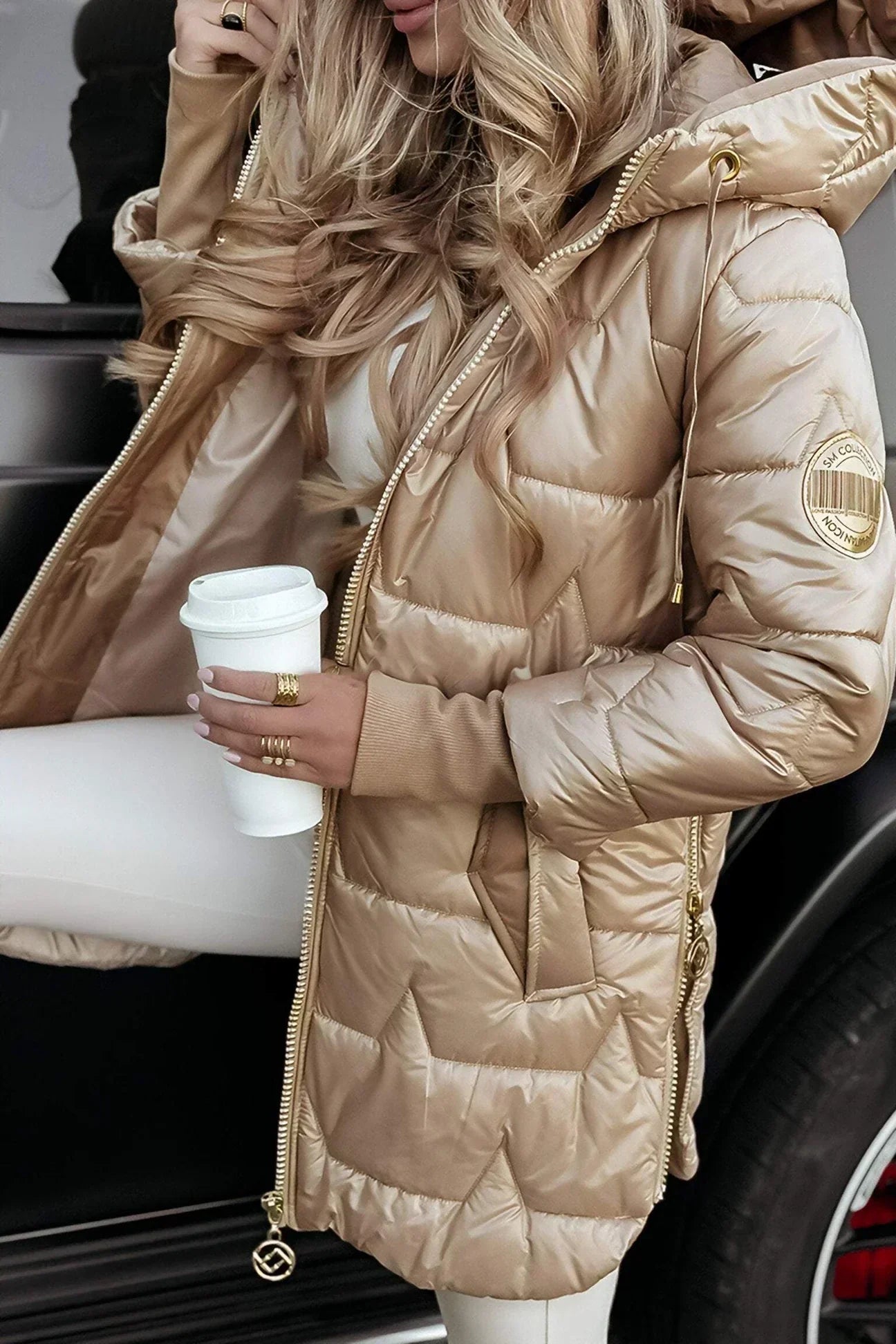 LORETTA | Gewatteerde winterjas