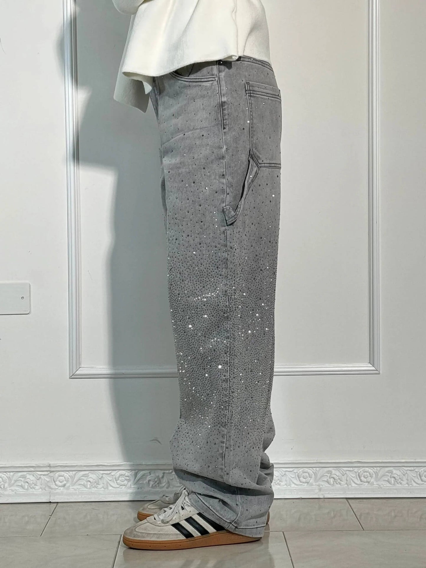 Lumi | Wijde jeans voor dames – Modecomfort met een sprankelend accent