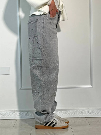 Lumi | Wijde jeans voor dames – Modecomfort met een sprankelend accent