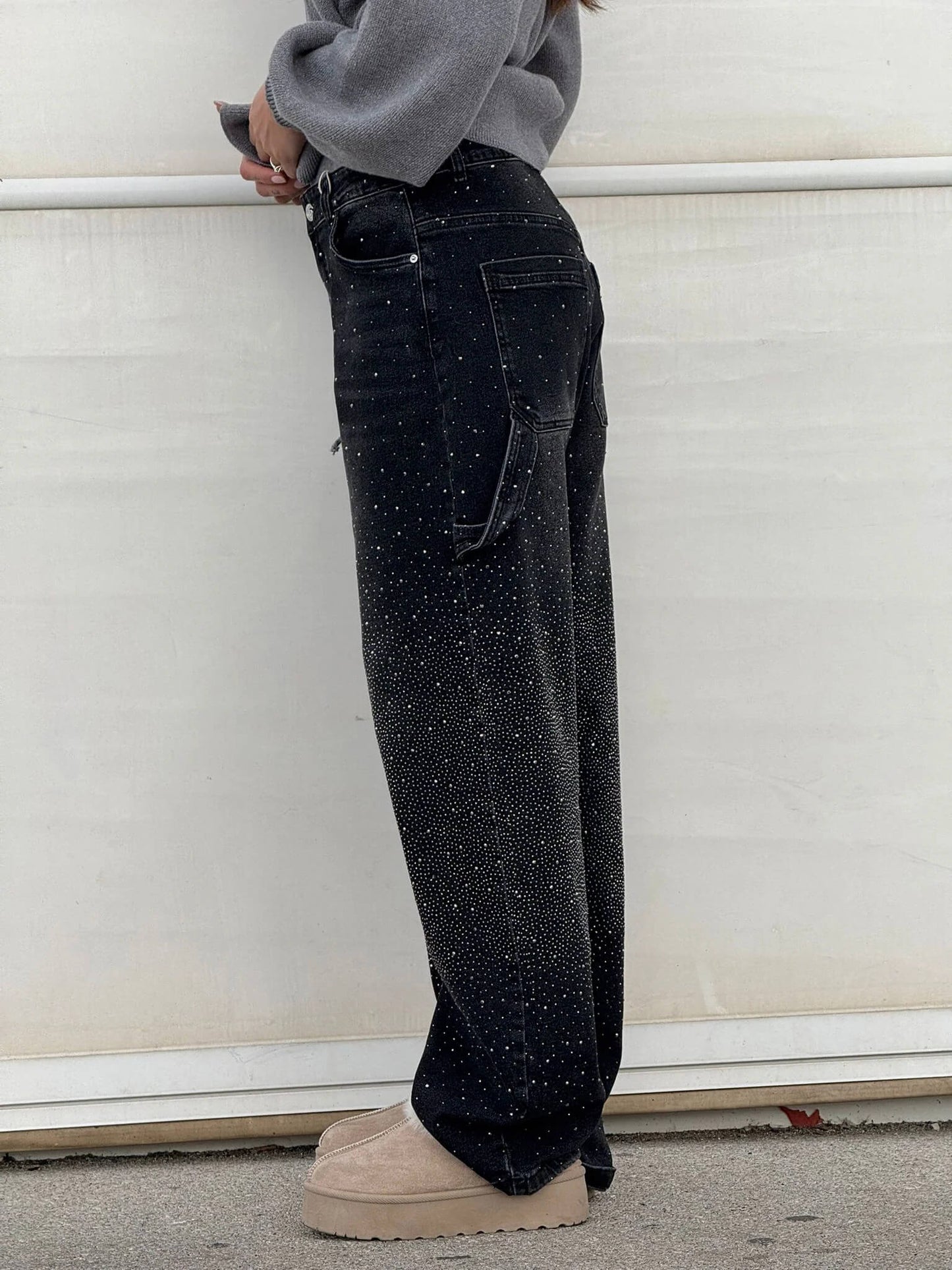 Lumi | Wijde jeans voor dames – Modecomfort met een sprankelend accent