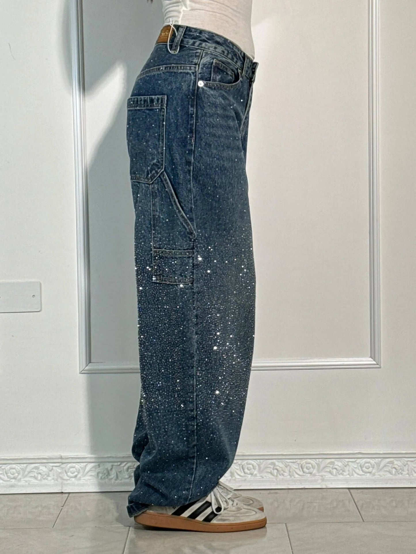 Lumi | Wijde jeans voor dames – Modecomfort met een sprankelend accent
