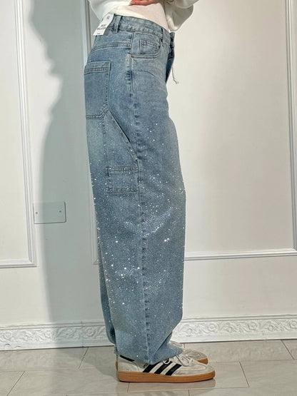 Lumi | Wijde jeans voor dames – Modecomfort met een sprankelend accent