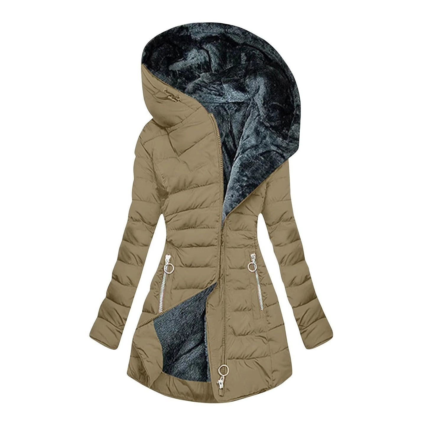 Vanessa I Luxe Warme Winterjas