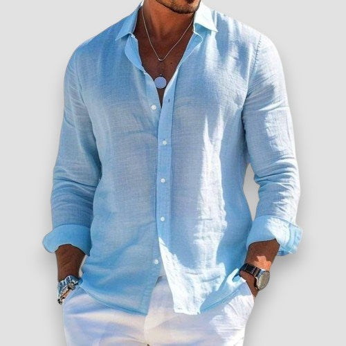 NOVALI® | Elegant overhemd van ademende stof (TIJDELIJK 1+1 GRATIS!)