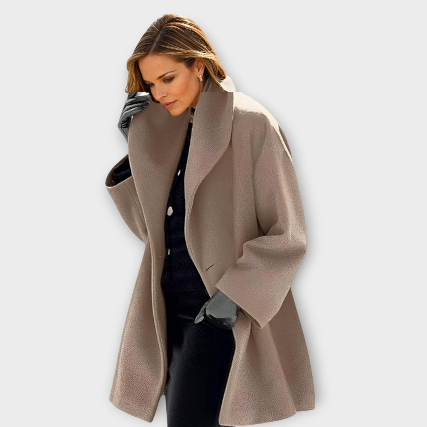Sofia™ | Elegante wollen jas voor herfst en winter