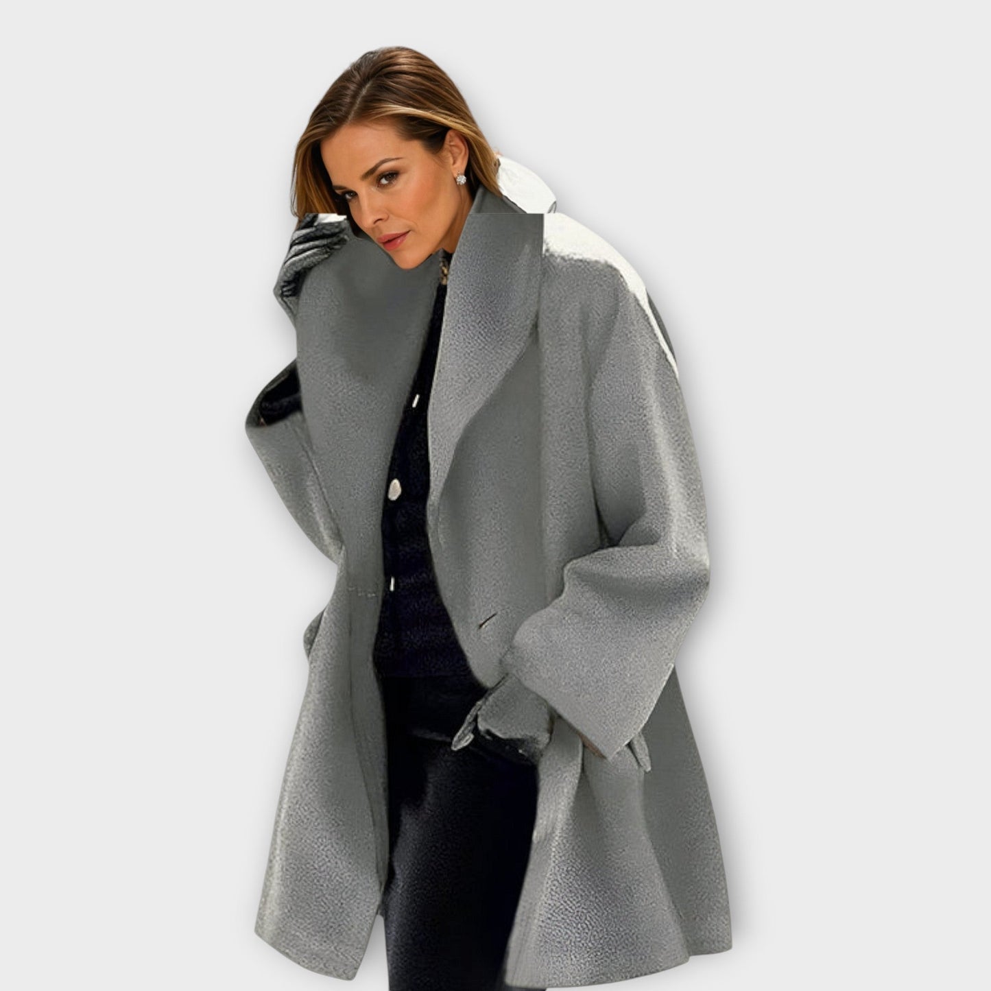 Sofia™ | Elegante wollen jas voor herfst en winter